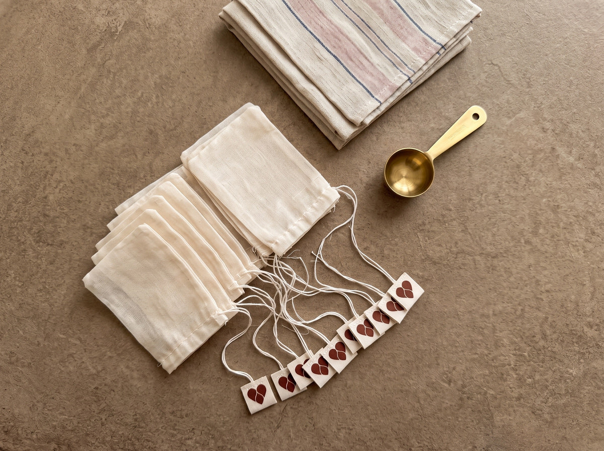 Unbleached Cotton Tea Bags