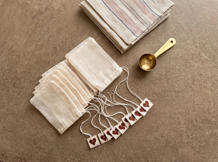 Unbleached Cotton Tea Bags